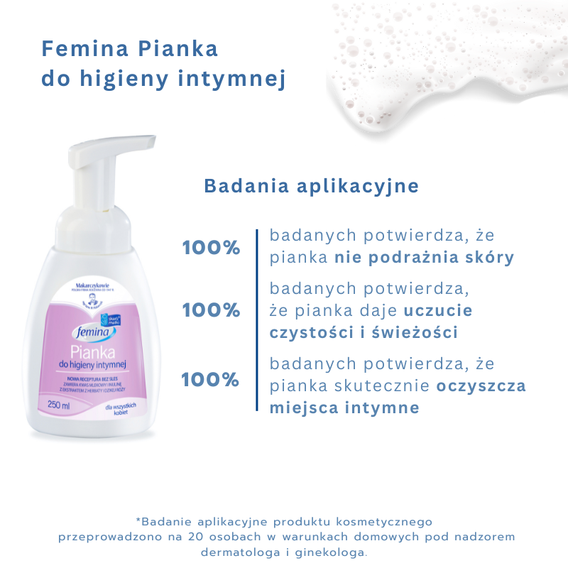 Femina Pianka do higieny intymnej - ciąża i połóg - Skarb Matki