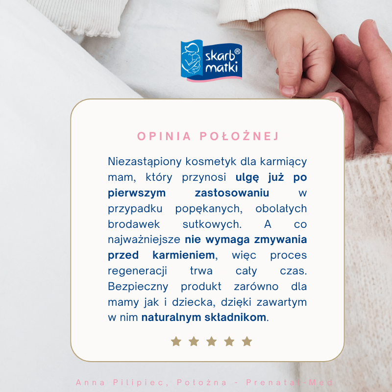 Maść do brodawek sutkowych - wsparcie podczas karmienia - Skarb Matki