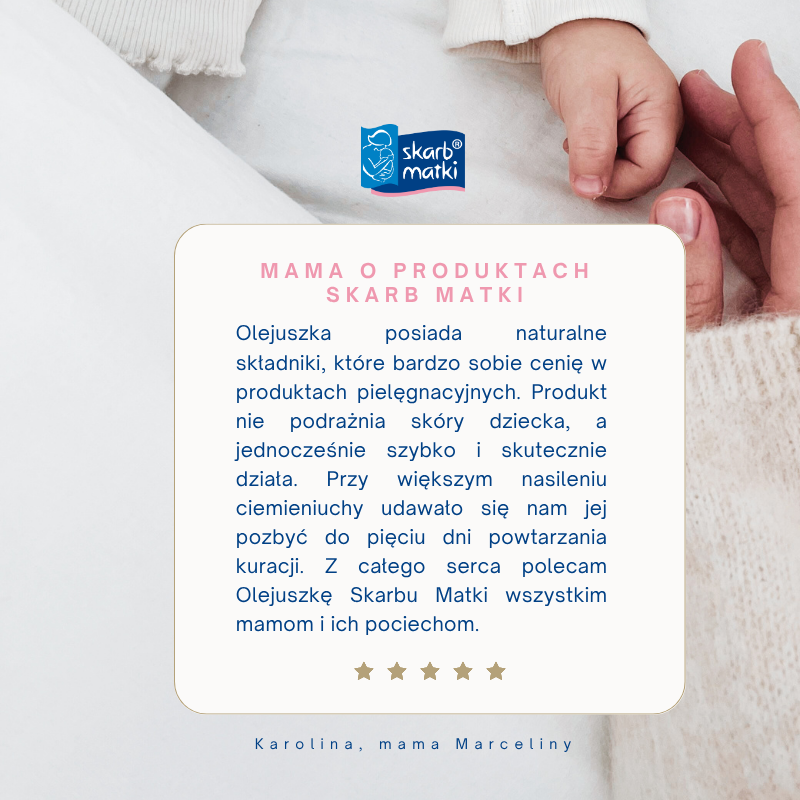 Olejek na ciemieniuszkę - "Olejuszka" - Skarb Matki