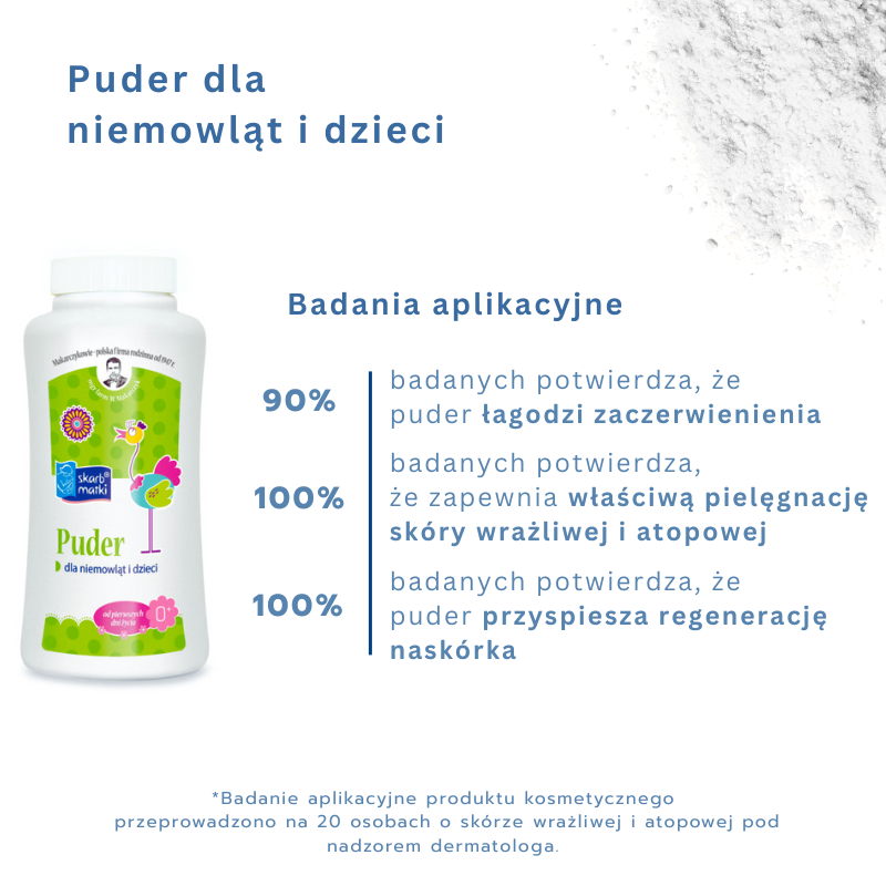 Puder dla niemowląt i dzieci - Skarb Matki