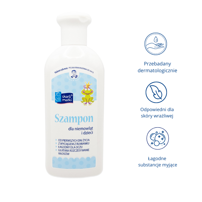 Zestaw Olejuszka + Szampon dla niemowląt i dzieci - Skarb Matki